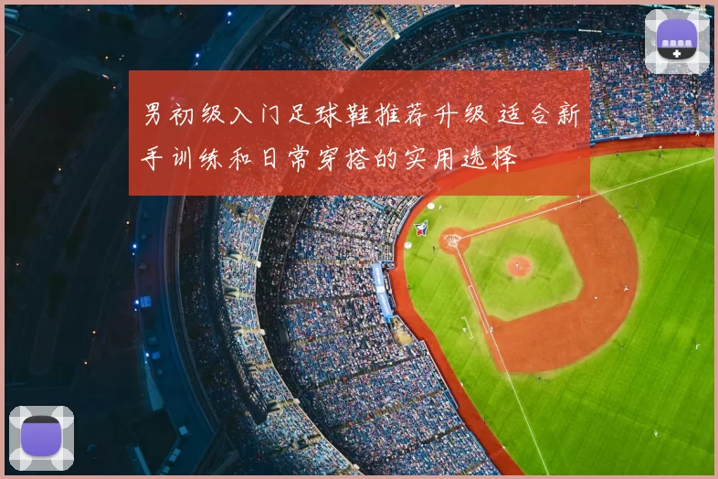 男初级入门足球鞋推荐升级 适合新手训练和日常穿搭的实用选择